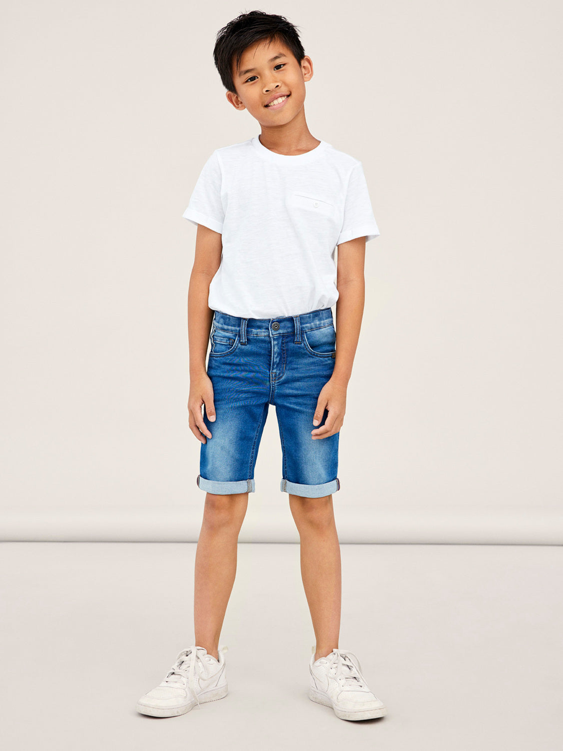 NKMTHEO Shorts - Medium Blue Denim
